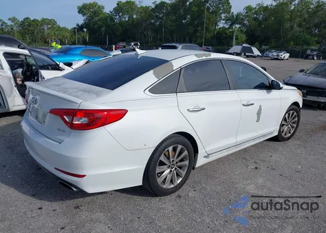 2016 Hyundai Sonata Sport из США, поврежденный, VIN 5NPE34AF5GH398083